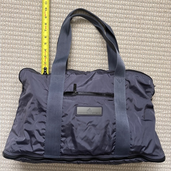 Adidas by Stella McCartney Black Duffle Yoga Gym Bag - Dark Grey - Picture 13 of 15